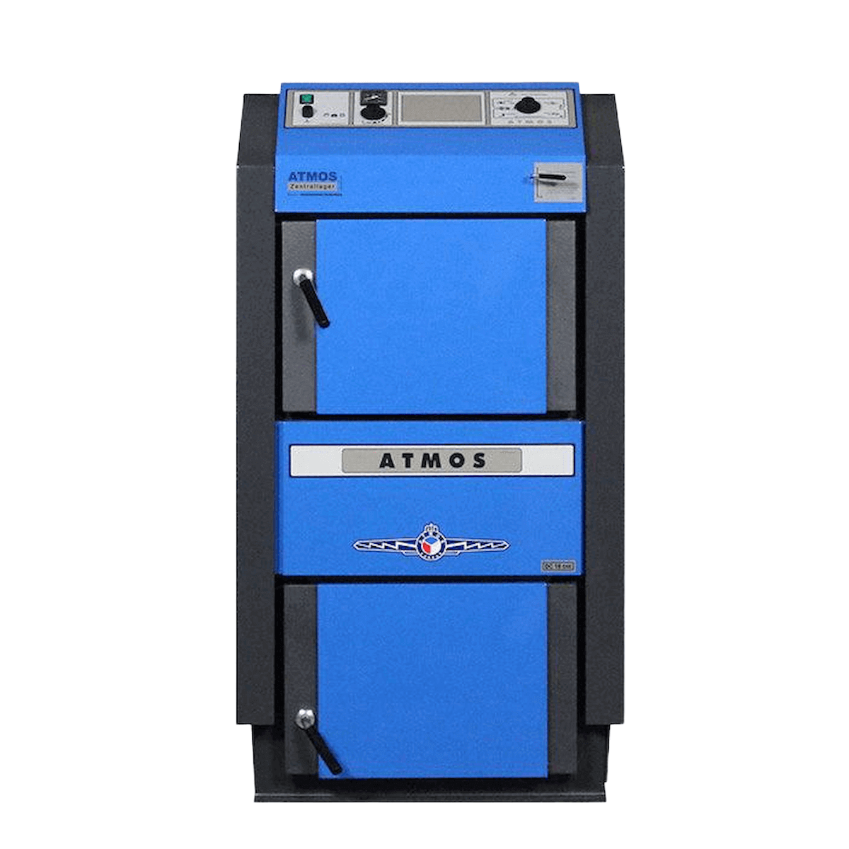 Atmos Holzvergaser GSE 30 kW – förderfähig – Touch-Regelung 🌲 Effizient.