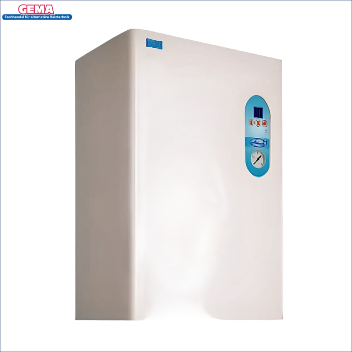 Weißer wandmontierter Wasserkocher für Elektrokessel ATTACK Electric Exellent 24 kW