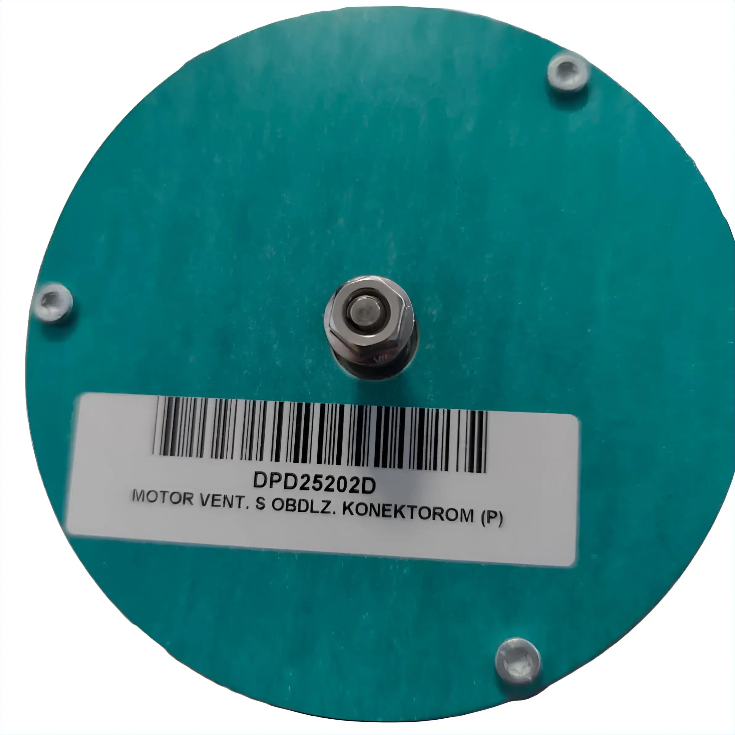 Runder teal gebläse motor mit barcode für Holzvergaserkessel Attack und wood&pellet System