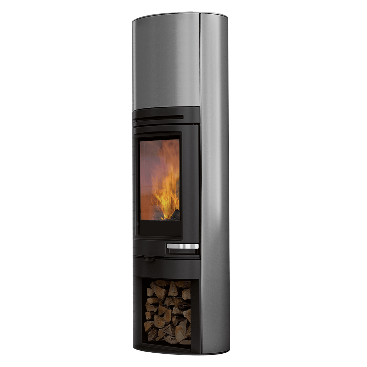Edilkamin Tally S Evo 9,1 kW Kaminofen mit integrierter Scheibenspülung 🔥.