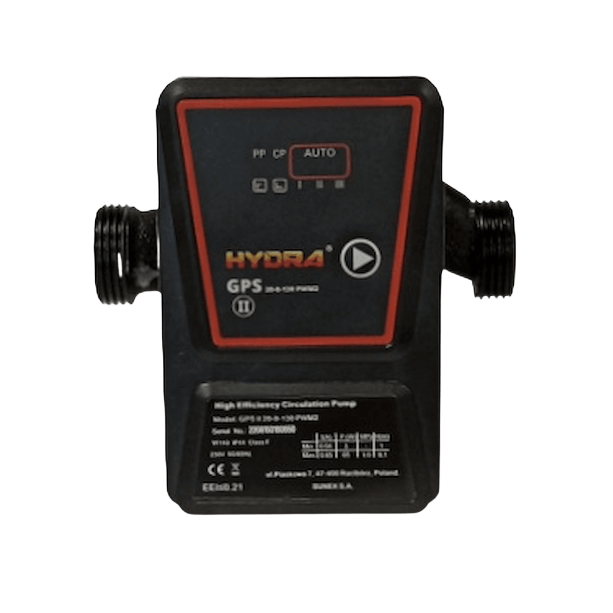 Hydra GPS Solarpumpe 20 - 8 - 130 PWM fĂŒr Solarheizungsanlagen - GEMA Shop