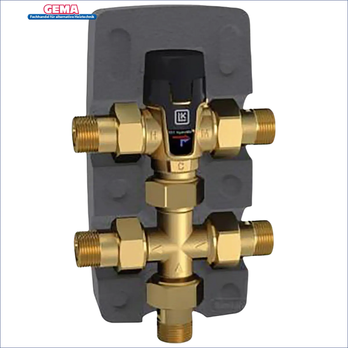 Brass Thermostatic Mischventil für HydroKit Warmwasserzirkulation LK 551 HWC 3/4