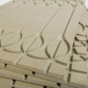 MDF Flächenheizsystem