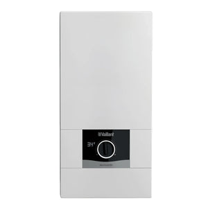Weiße Vaillant Durchlauferhitzer elektronisch gesteuert 400V 50Hz für effiziente Warmwasserbereitung