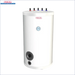 Weiße zylindrische Warmwasserspeicher für Trink- und Brauchwasser 180 Liter