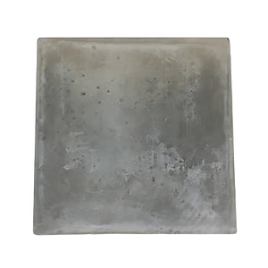 Transparente quadratische Glasscheibe, original ersatzteil für Defro Optima Komfort Plus