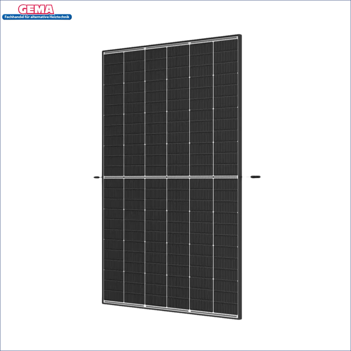 Schwarmes Solarpanel für das 1680Wp Balkonkraftwerk zur effizienten Stromerzeugung