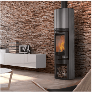 Edilkamin Tally S Evo 9,1 kW Kaminofen mit integrierter Scheibenspülung 🔥.