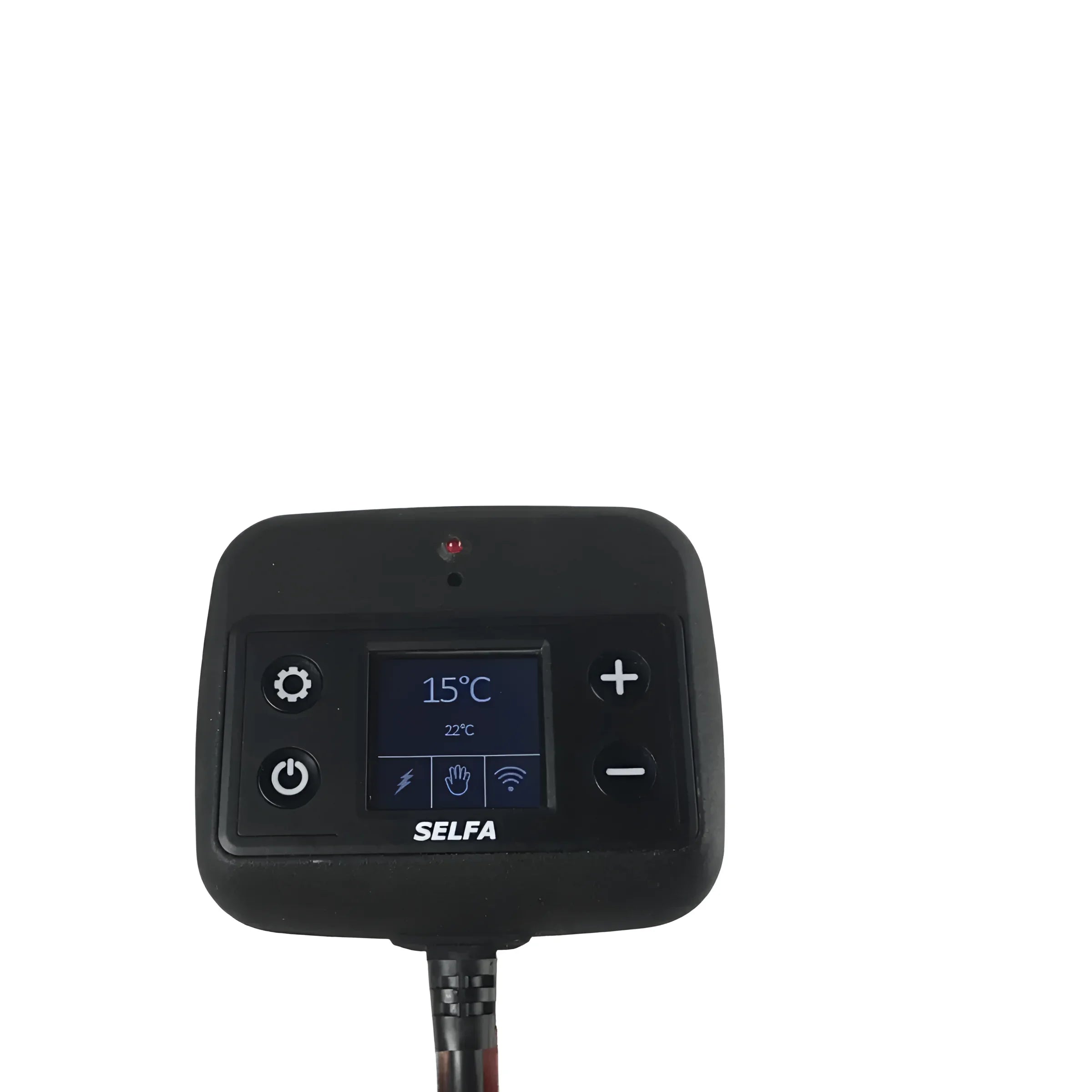 Schwarzer digitaler Thermostat für Elektroheizstab mit Incoloy 825-Legierung Steuerung
