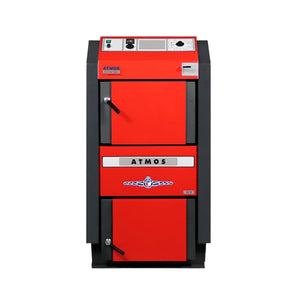Heizkessel Holz 🌲 Atmos-GS🔥: Hochwertiger Holzvergaser mit 87,1% Wirkungsgrad für effiziente Energieerzeugung.