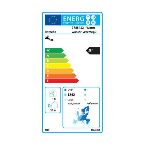 Remeha Warmwasser-Wärmepumpe Azorra Ace 250 Liter 2,4 kW.