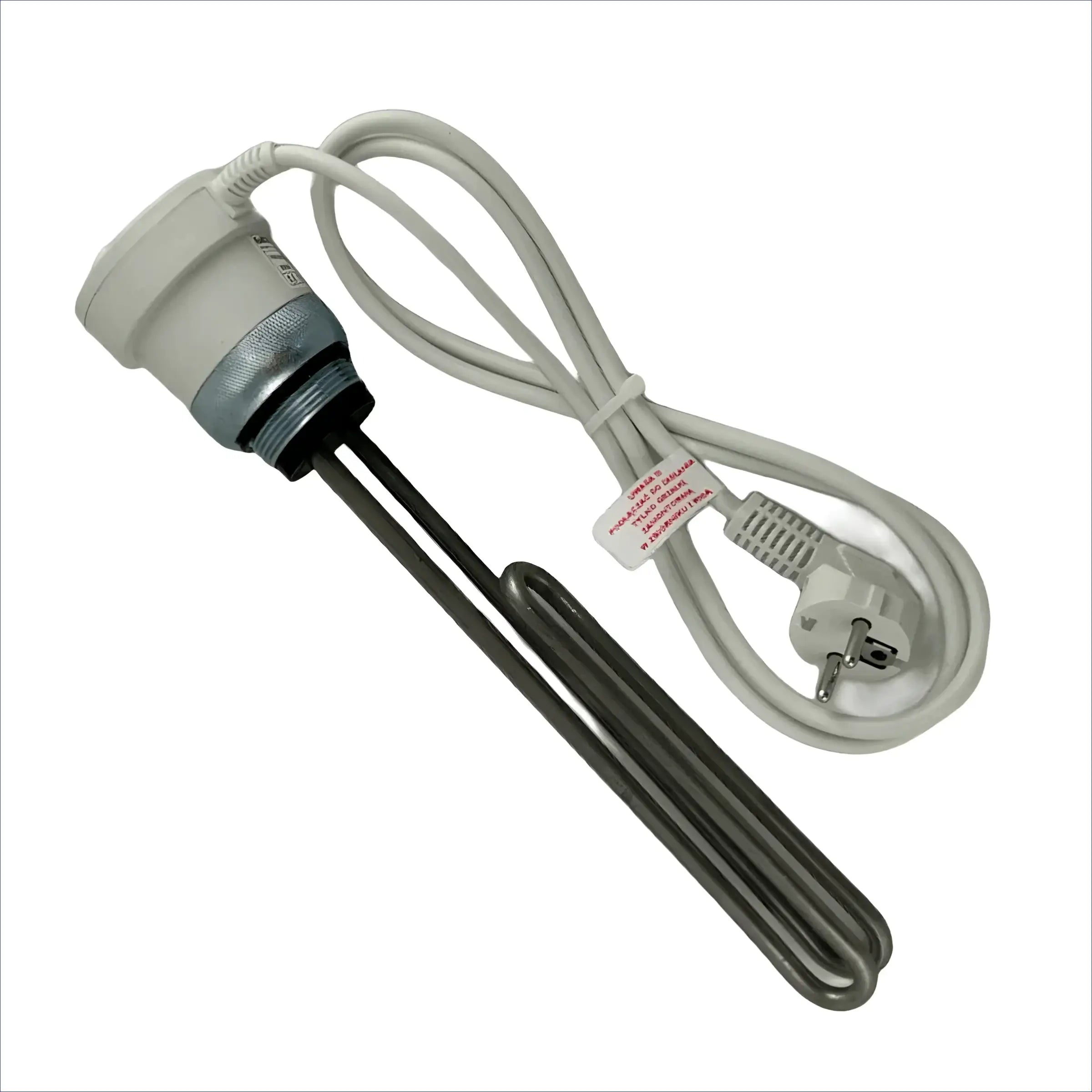 Immersionsheizer mit europäischem Stecker für Heizstab Heizpatrone 1,5 kW - 1 ½“ mit AG