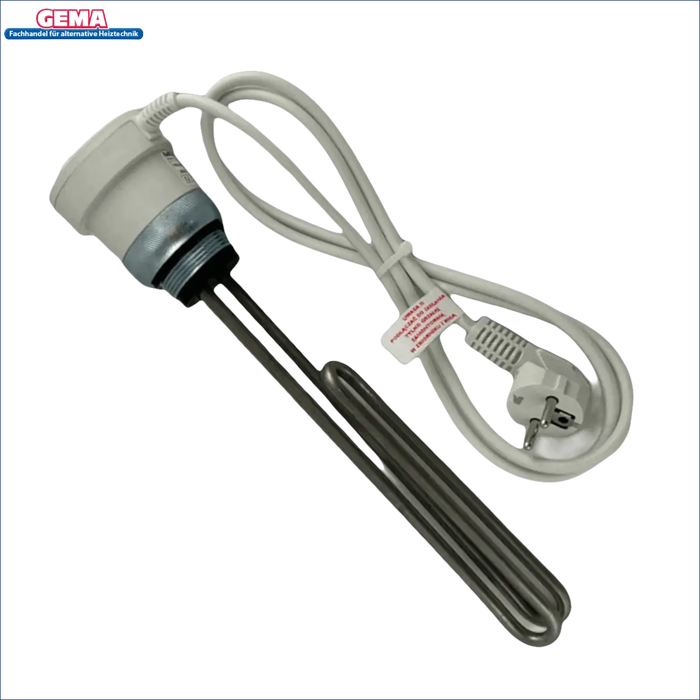 Immersionsheizer mit elektrischem Kabel und Stecker für Brauchwasserspeicher 150 L