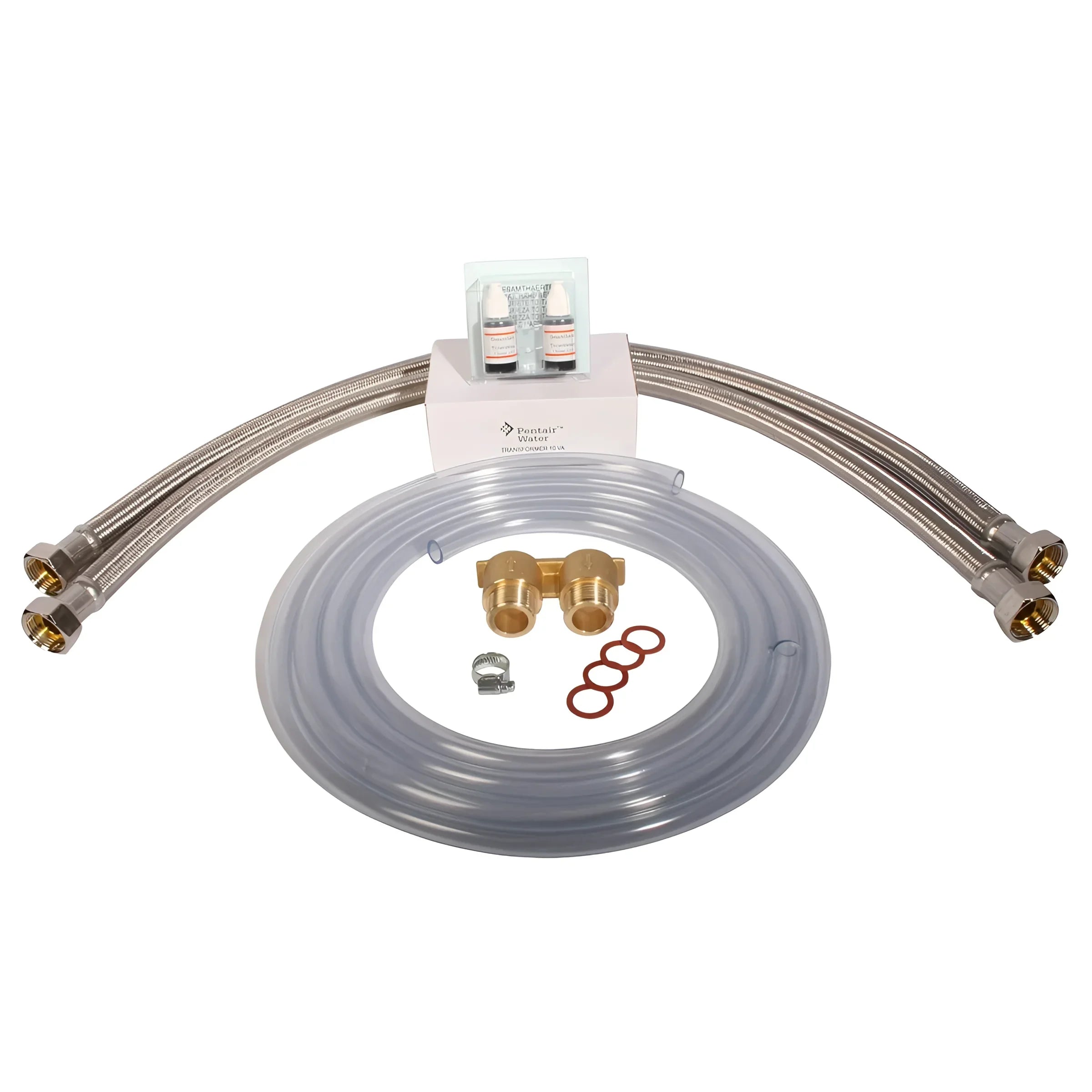 Plumbing installation kit für aqmos R2D2-72 zur Wasserenthärtung und harzgeleiteter Entkalkung