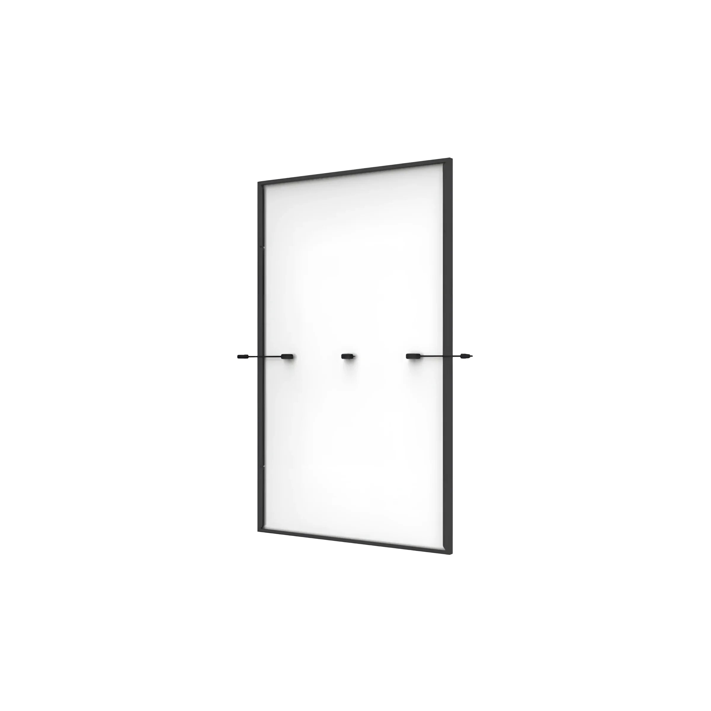Framed weiße Anzeigetafel mit Montagehardware, geeignet für PV Modul 440 Wp Vertex S+ TSM-NEG9R.28/440, kleine