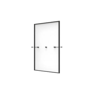 Framed weiße Anzeigetafel mit Montagehardware, geeignet für PV Modul 440 Wp Vertex S+ TSM-NEG9R.28/440, kleine