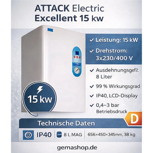Elektrochalt Attack Electric Exalent 15 kW