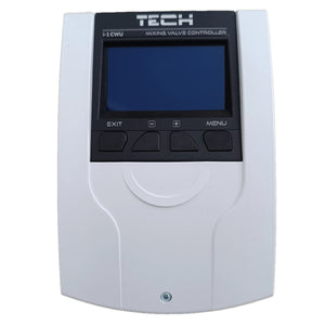 Regolatore del circuito di riscaldamento TECH i-1 CWU con compensazione climatica – valvola miscelatrice + pompa dell'acqua calda