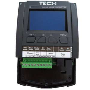 TECH EU-i-1 mixing valve controller 3/4-way - heating curve & return protection
