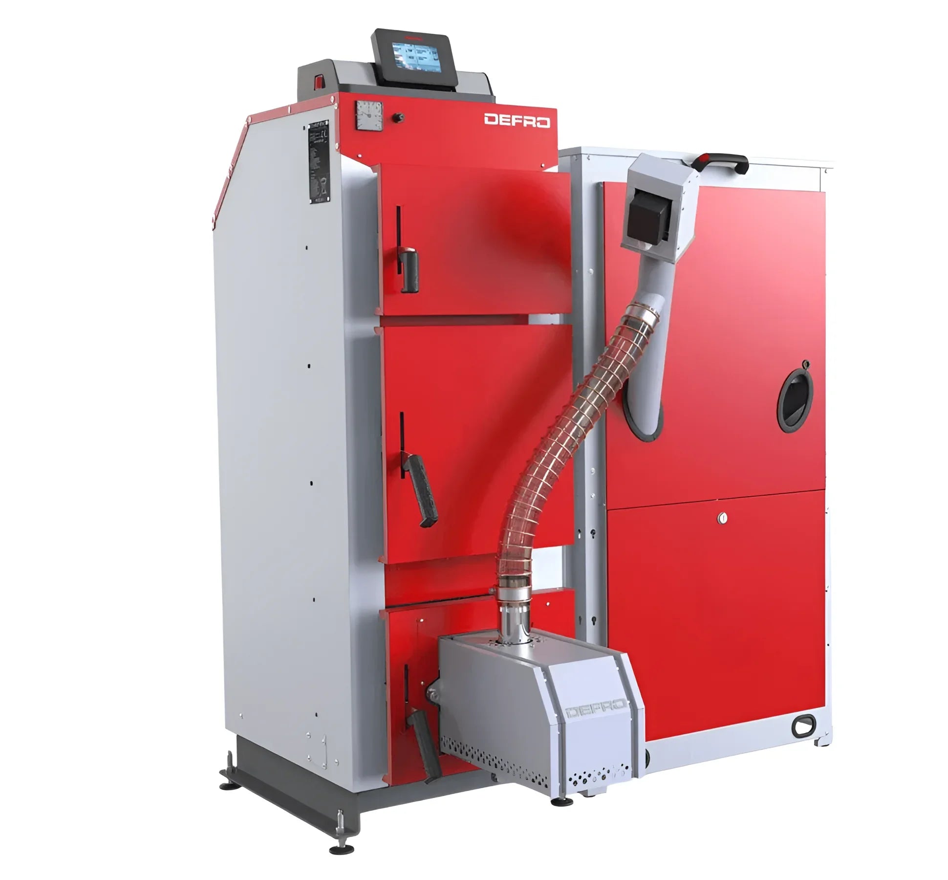 Defro Komfort Ekopell Pelletkessel mit effizienter 🔥Verbrennungstechnik für umweltfreundliche Heizlösungen 🌍.