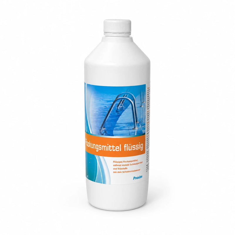 Flocculant liquid pool