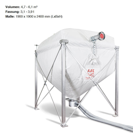 Effiziente Pelletsilo-Lösung zur sicheren und platzsparenden Pelletlagerung im industriellen Bereich