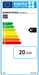 Energieeffizienzlabel für DEFRO NEXTPELL 20 kW, A+ Rating, zeigt Umweltfreundlichkeit und Leistung 💚🔥
