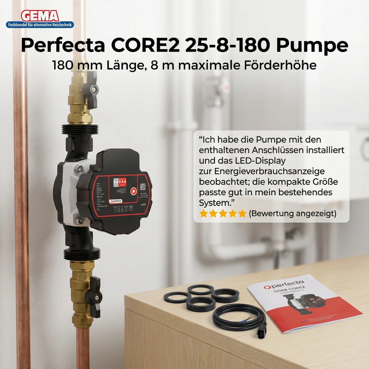 Šildymo siurblys cirkuliacinis siurblys 25-8-180