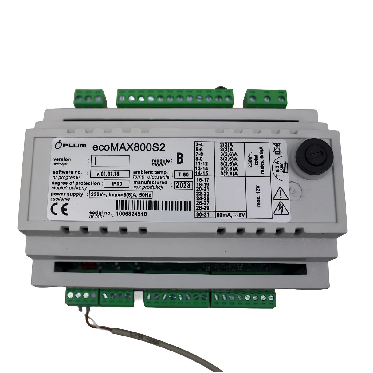 Módulo de extensión B para el control GEMA