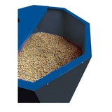 Atmos Pelletsilo mit kompakter Bauweise für effiziente Pelletlagerung.
