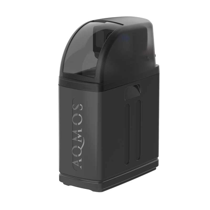 Aqmos R2D2-32 BLACK EDITION water softener system set with backwash filter, connection set and mounting block