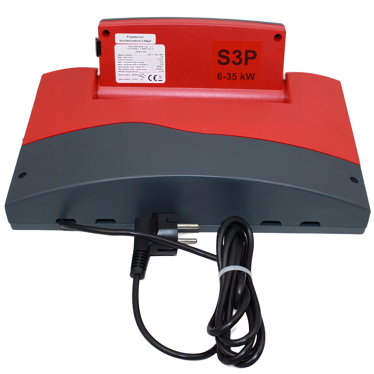 Control de la caldera de Defro S3P para Defro Optima Comfort más 3.9 kW