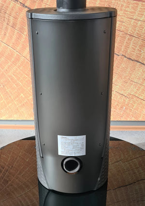 Moderner Gusskaminofen, raumluftunabhängig für effiziente und sichere Wärme in Ihrem Zuhause