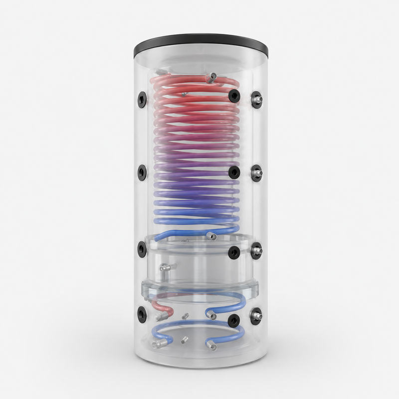Serbatoio combinato per pompa di calore – 800 litri