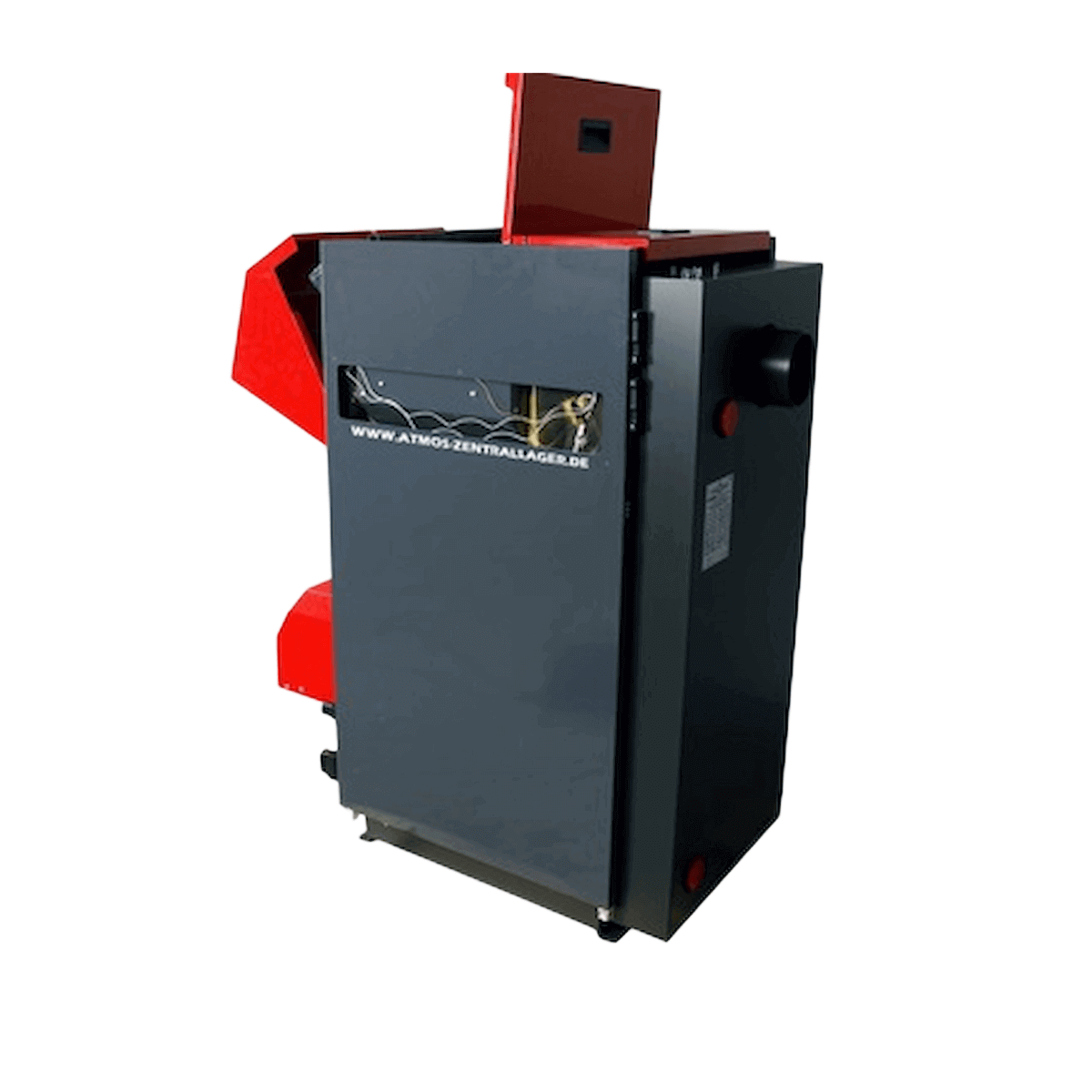 Atmos PX20 Pelletkessel 20 kW mit integriertem Pelletbehälter - GEMA Shop