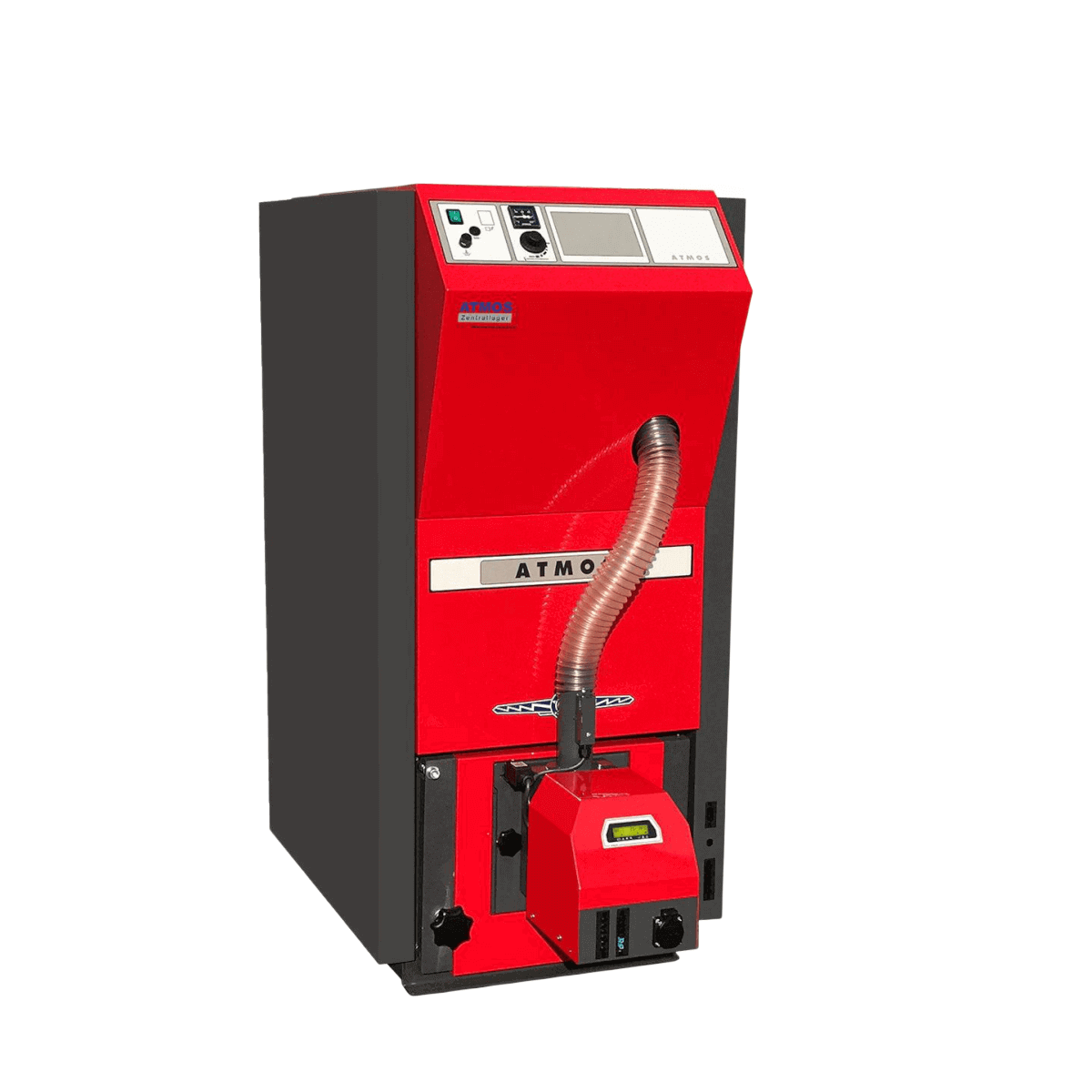 Atmos PX25 Pelletkessel 25 kW mit integriertem Pelletbehälter - GEMA Shop