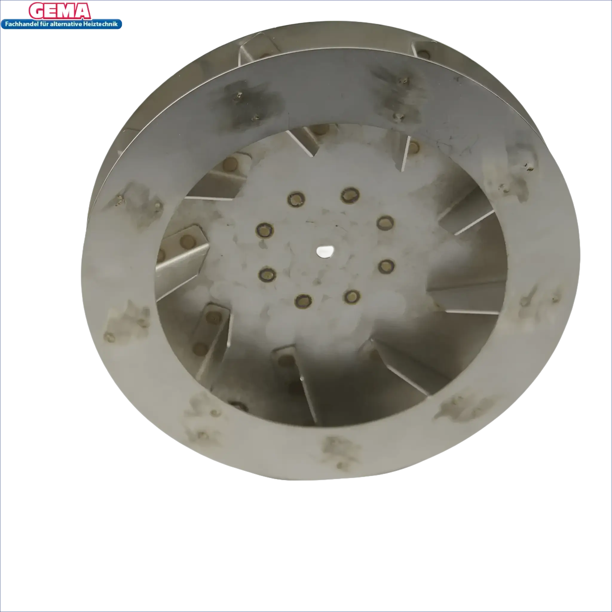 Metallimpeller mit radialen Flügeln für Attack Lüfterrad Ø170mm, langlebiges Lüfterrad