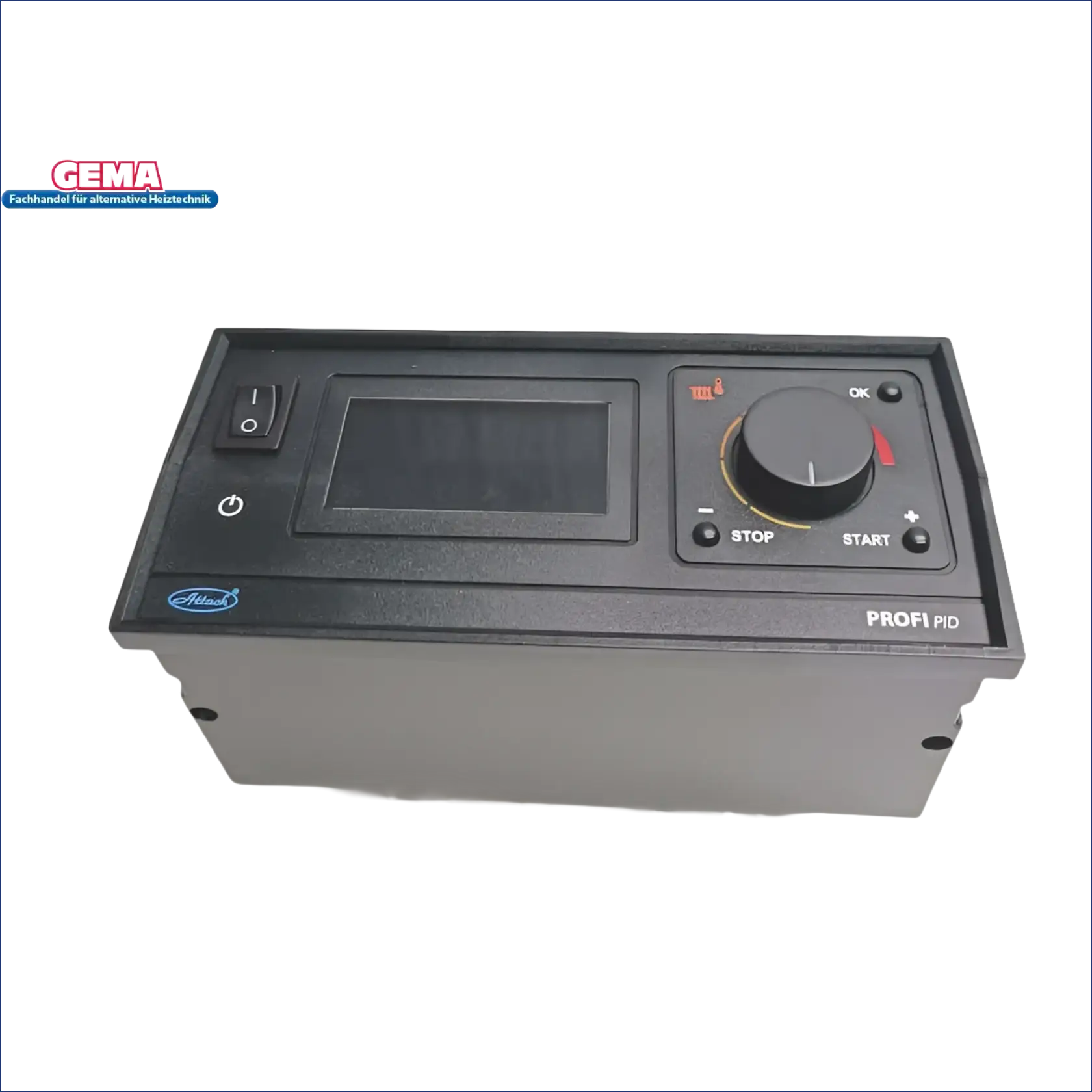 Schwarzes Attack Steuerelektronik RK-200 Kontrollpanel mit Display und Knopf