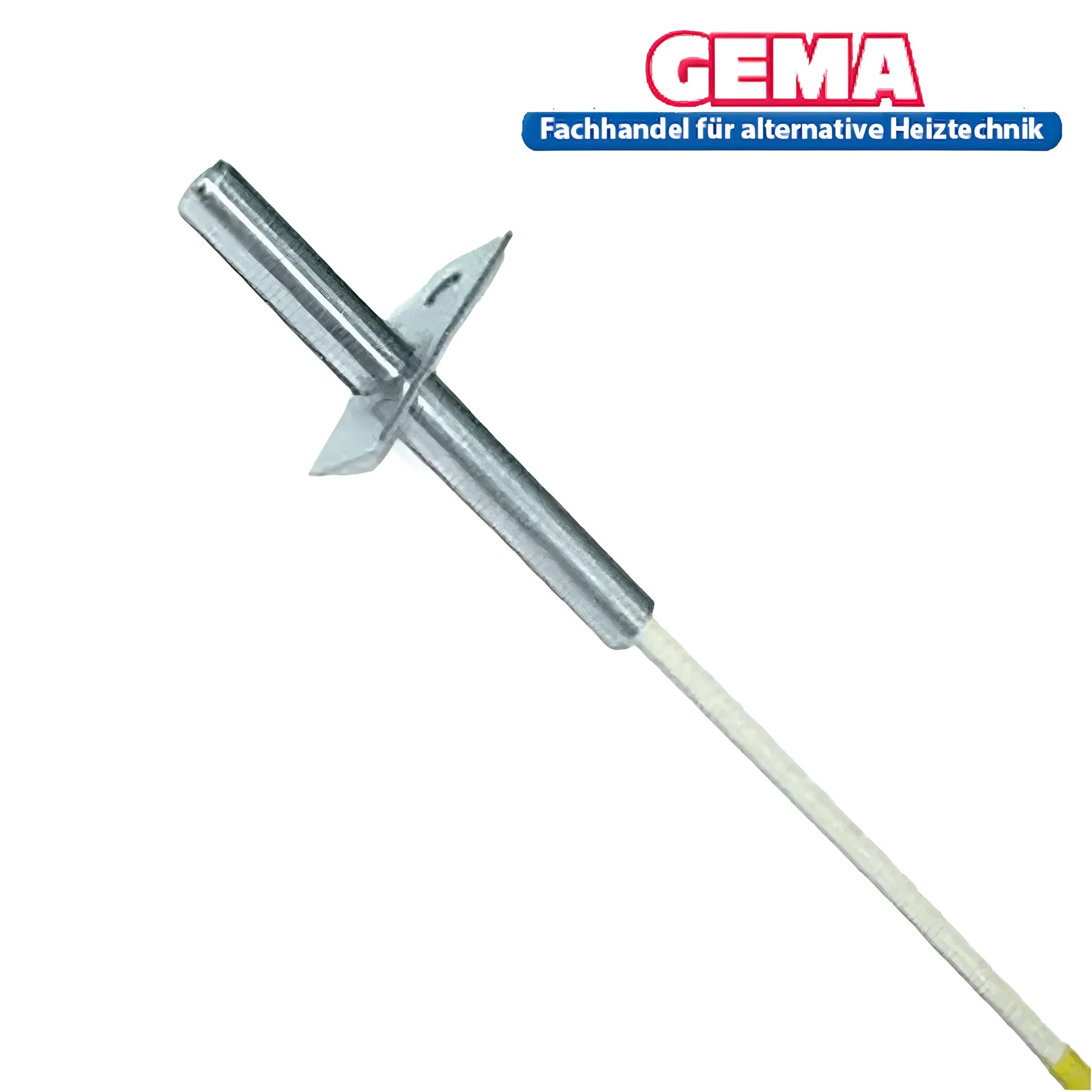Metalltemperaturfühler mit Montageflansch für Original Abgassensor DEFRO Heizkessel