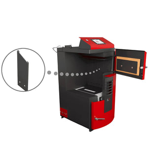 Holzvergaserkessel Attack SLX Profi 30 kW – Effiziente Heizung für Wohnhäuser 🌳.