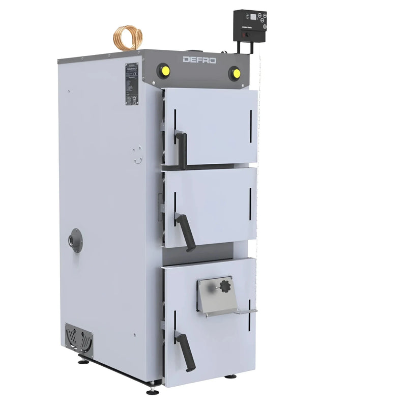 Defro Firewood Plus 19 kW apkures katls – Efektīva apkure ar malku 🔥 - GEMA veikals