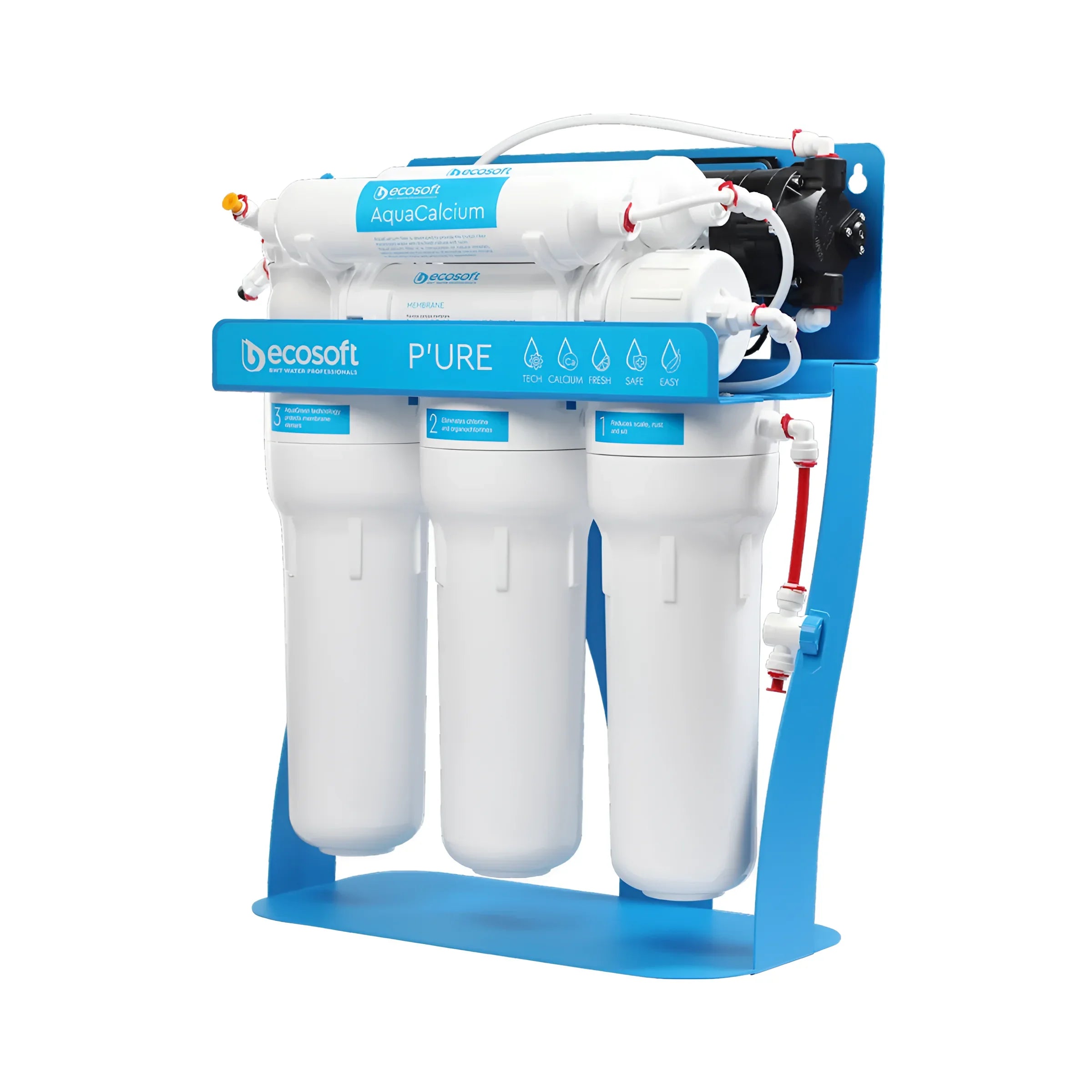 Umkehrosmoseanlage Pure Aquacalcium 💧 für reines, schmackhaftes Trinkwasser mit Calcium Mineralizer 🌊✅