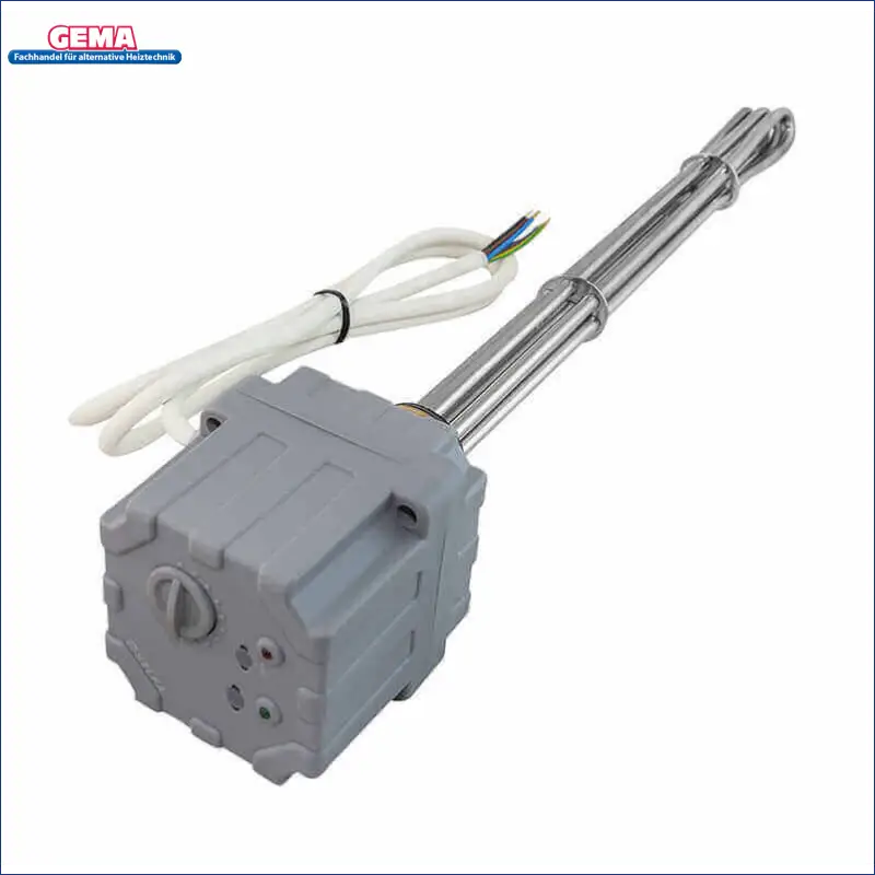 Elektroheizstab mit Regler und Thermostat 3 kW 🔥 für Trinkwasser– und Pufferspeicher mit Temperaturregelung 📏.