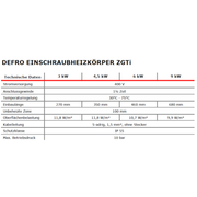 Elektroheizstab mit Regler und Thermostat 4,5 kW - GEMA Shop