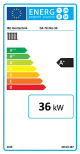 IBC Holzvergaserkessel GK-7k-öko 32 kW – Gusskessel 🌱 Effizient 🔥.