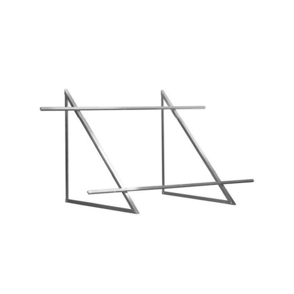 Solarpaket Flachkollektor AMX2.0 8.12 m² für Flachdach.
