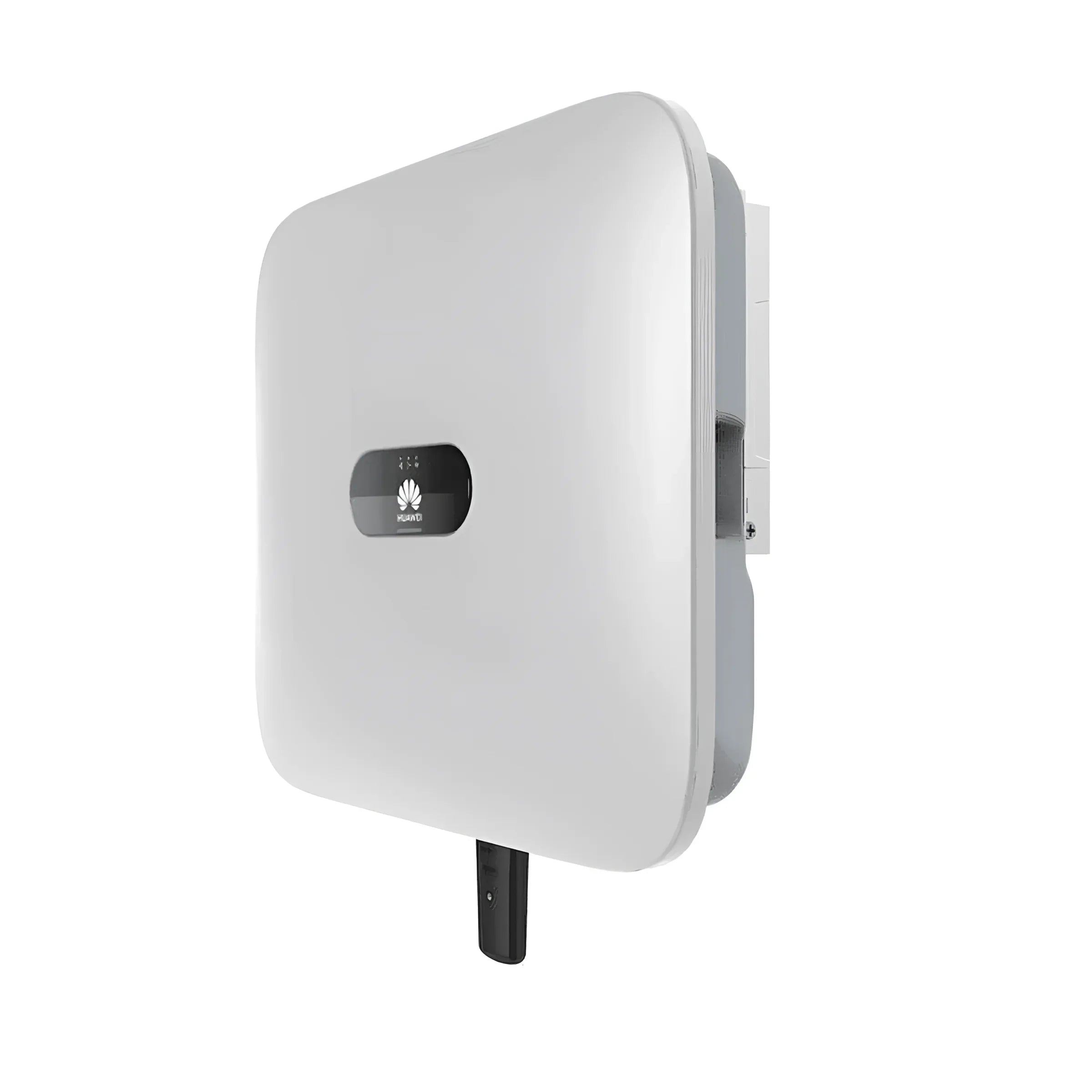 Weiße Solarwechselrichter Sun2000-8KTl-M1 im PV Komplettpaket Huawei 8kW Vertex S+ Black