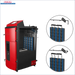 Rote und schwarze Biomasseheizung im Produkt Holzvergaserkessel Attack SLX Lambda 55 kW
