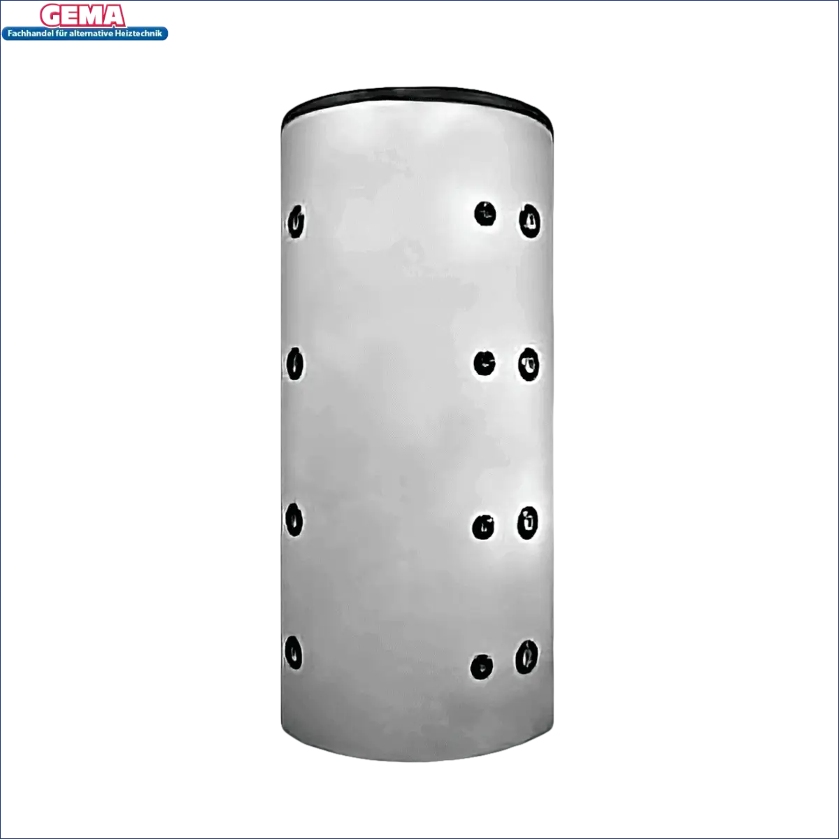 Cylindrischer Frischwasser Kombispeicher FK mit mehreren Anschlussports, ideal für Boilers