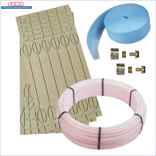 Irrigation system components for Öko Floor Flächenheizsystem Komplett Set 15,0m²
